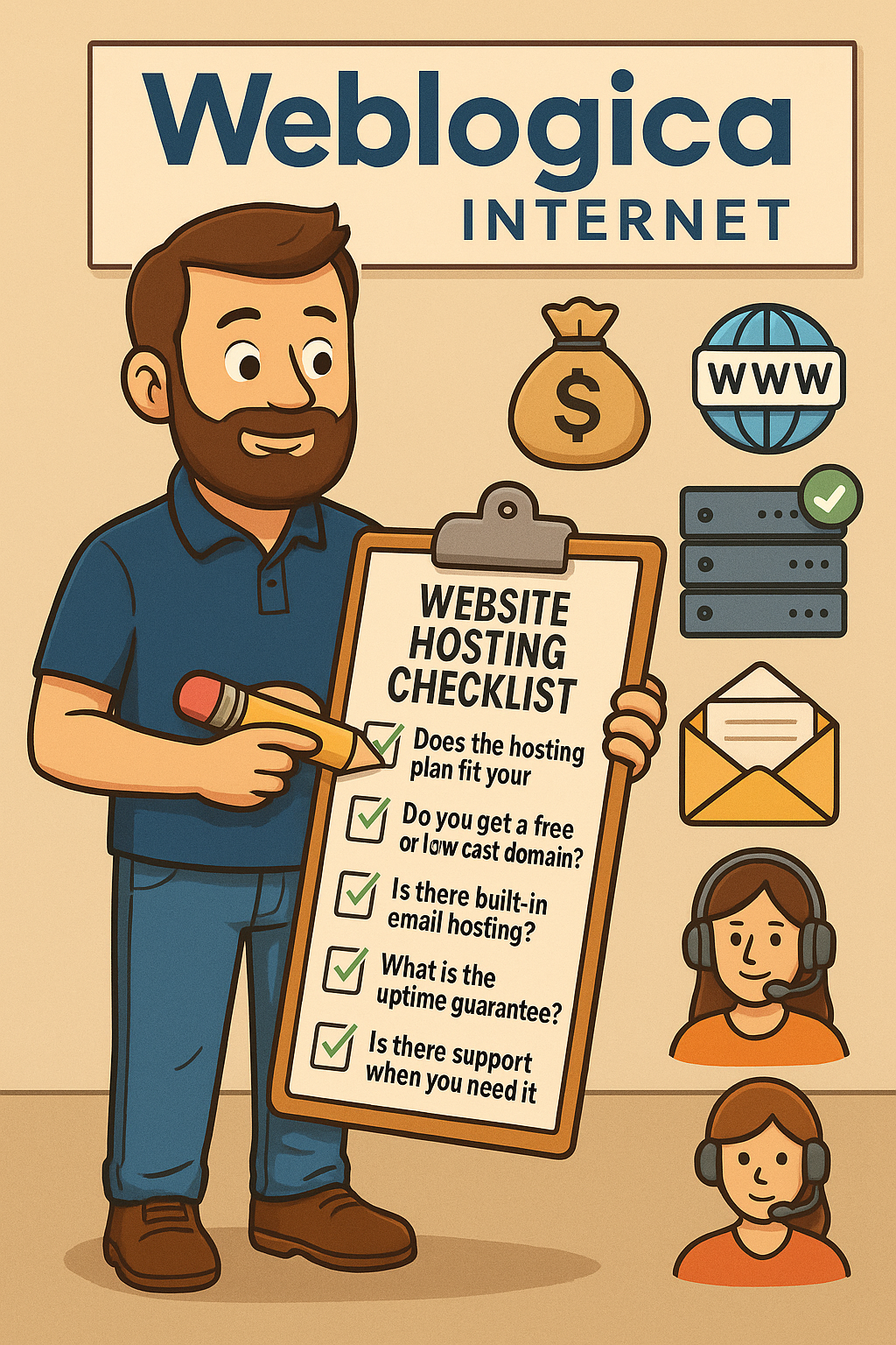 Website Hosting Checklist for Sole Traders